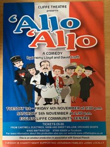 Allo Allo by Cliffe Theatre, Stockton on Tees
